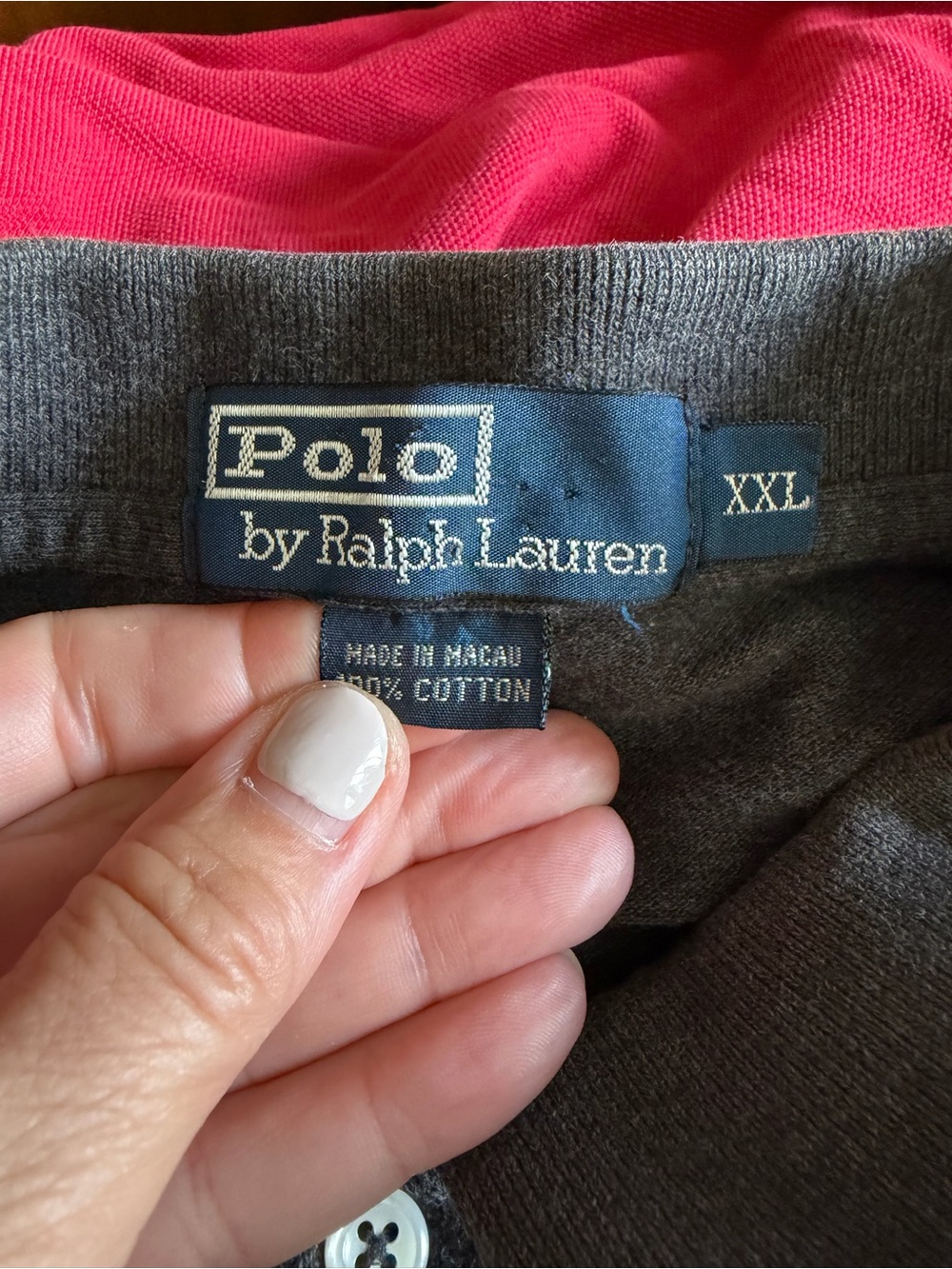 Ralph Lauren Men's Polo 3-Pack — Yellow, Charcoal, Red - Picture 5 of 10